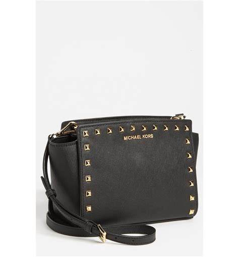 michael kors selma bag nordstrom|Michael Kors selma medium black.